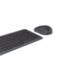 Hama WKM-500 Multi-Device langaton näppäimistö- ja hiirisarja, kompakti, QWERTZ saksa, musta