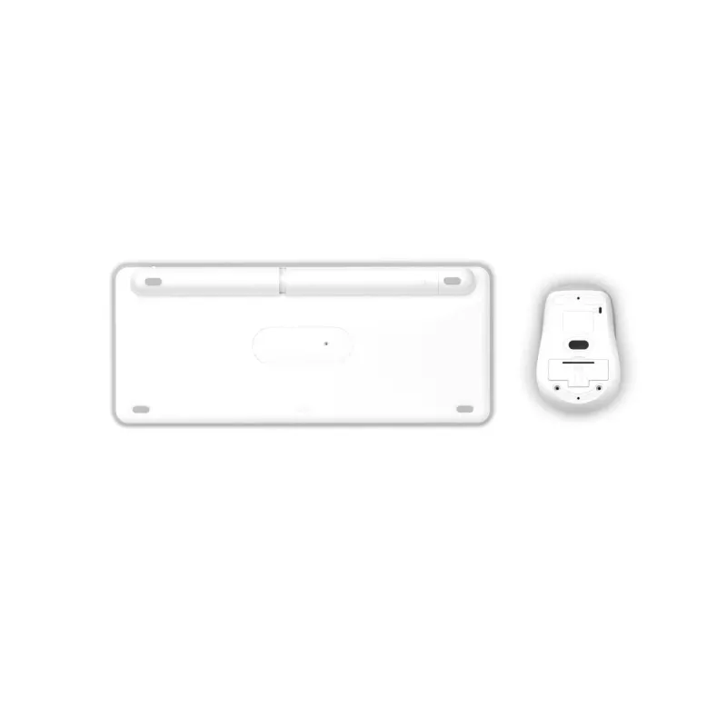 Hama WKM-500 Multi-Device langaton näppäimistö- ja hiirisarja, kompakti, QWERTZ, valkoinen