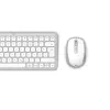 Hama WKM-500 Multi-Device langaton näppäimistö- ja hiirisarja, kompakti, QWERTZ, valkoinen