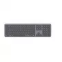 Hama WK-550 näppäimistö kotiin/toimistoon RF langaton + Bluetooth QWERTZ saksa musta, tummanharmaa