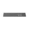 Hama WK-550 näppäimistö kotiin/toimistoon RF langaton + Bluetooth QWERTZ saksa musta, tummanharmaa