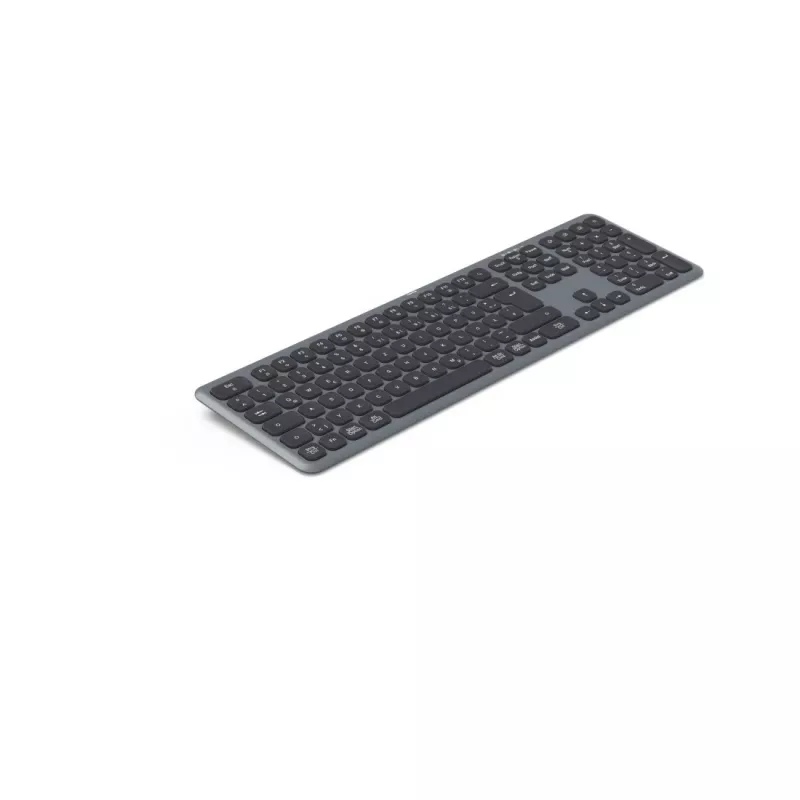 Hama WK-550 näppäimistö kotiin/toimistoon RF langaton + Bluetooth QWERTZ saksa musta, tummanharmaa