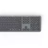 Hama WK-550 näppäimistö kotiin/toimistoon RF langaton + Bluetooth QWERTZ saksa musta, tummanharmaa