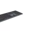 Hama WK-550 näppäimistö kotiin/toimistoon RF langaton + Bluetooth QWERTZ saksa musta, tummanharmaa