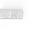 Hama WK-550 näppäimistö kotiin/toimistoon RF langaton + Bluetooth QWERTZ saksa harmaa, valkoinen