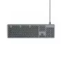 Hama CK-400 näppäimistö kotiin/toimistoon USB QWERTZ saksa musta, tummanharmaa