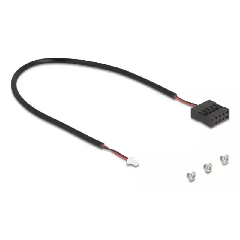 DeLOCK 64344 sisäinen M.2-adapteri pistoke musta 22x80x5mm