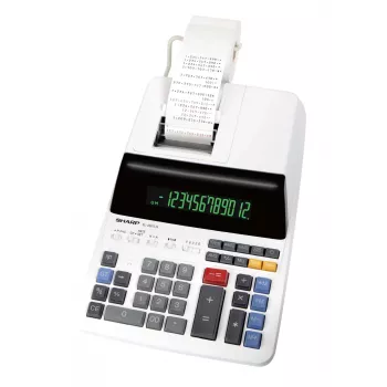 Sharp EL-2607LG laskin pöytämalli tulostava musta, valkoinen