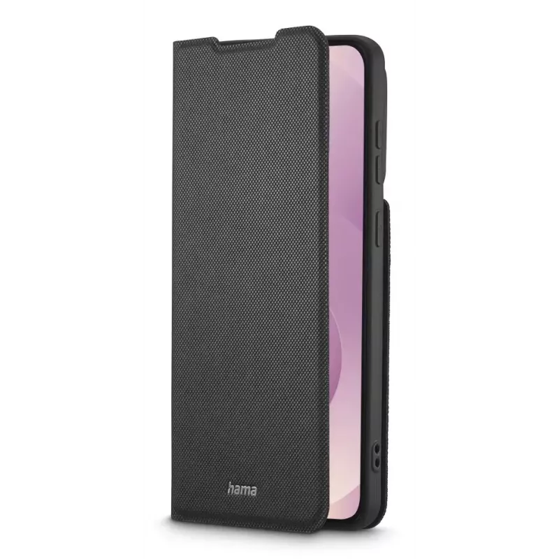 Hama Daily Protect 00080544 folio-suojakotelo puhelimelle Samsung Galaxy S25 Edge, musta