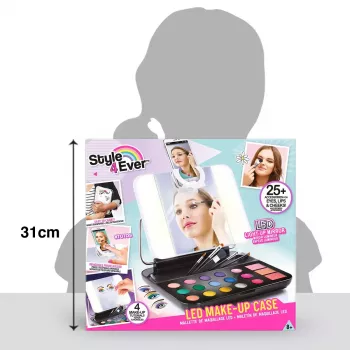 Makeup-setti Canal Toys STYLE 4 EVER LED-valaistuksella