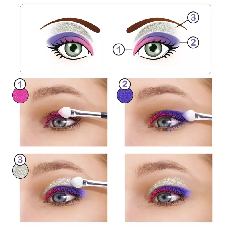 Makeup-setti Canal Toys STYLE 4 EVER LED-valaistuksella