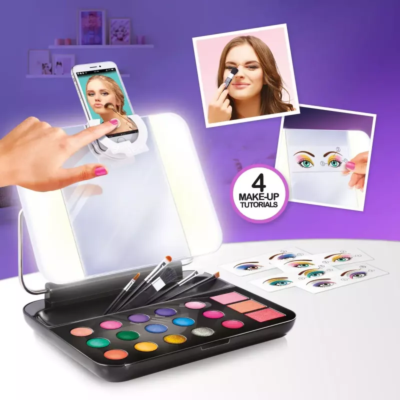 Makeup-setti Canal Toys STYLE 4 EVER LED-valaistuksella