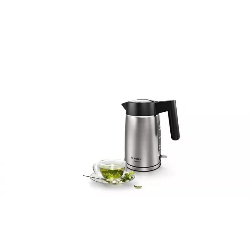 Bosch TWK5P480 vedenkeitin 1,7 L 2400 W musta, ruostumaton teräs