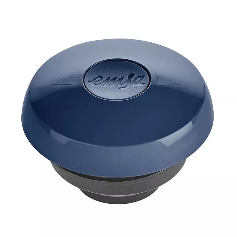 EMSA Samba Wave vakuumipullo 1 L laivastonsininen