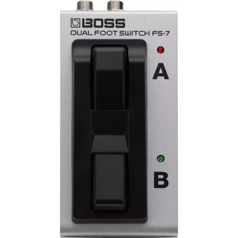 BOSS FS-7 kaksois-jalkakytkin, musta/hopea