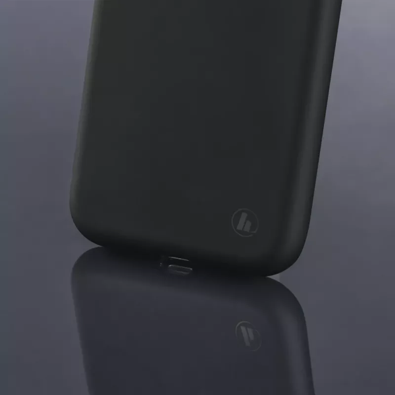 Hama Essential Line Finest Feel 00195463 takakansi Samsung Galaxy A42 5G:lle, TPU, musta