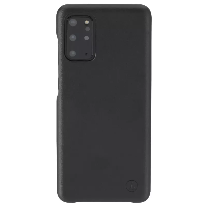 Hama Essential Line Finest Sense 00196839 takakansi Samsung Galaxy S20+ / S20+ 5G:lle, keinonahka, musta