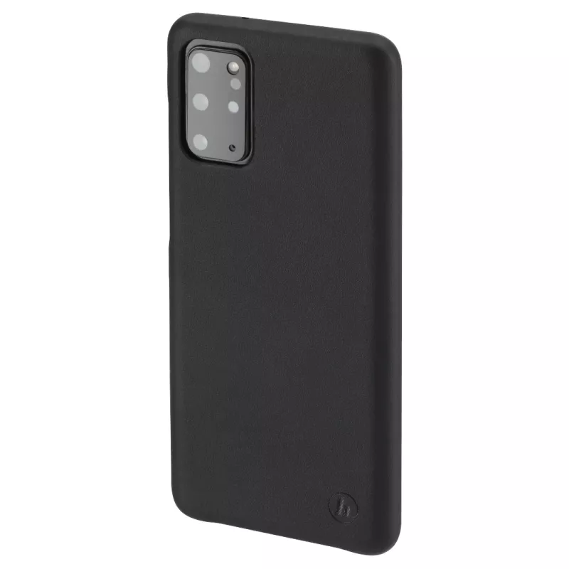 Hama Essential Line Finest Sense 00196839 takakansi Samsung Galaxy S20+ / S20+ 5G:lle, keinonahka, musta