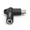 Hama 00201701 Kaapeliadapteri USB-C 3,5 mm musta