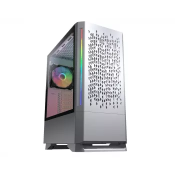 PC-kotelo COUGAR pelikotelo MX430 Air RGB valkoinen midi tower