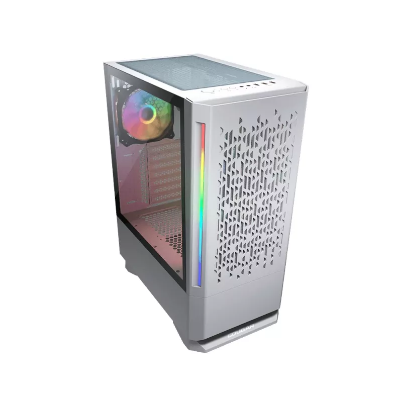PC-kotelo COUGAR pelikotelo MX430 Air RGB valkoinen midi tower