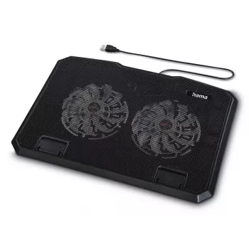 Hama musta metal kannettavan tietokoneen jäähdytysalusta 39,6 cm (15,6 tuumaa)
