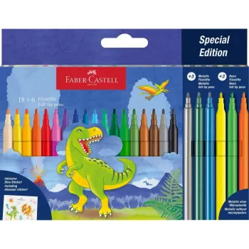 Huopakynä Faber-Castell 554222 monivärinen 24 kpl