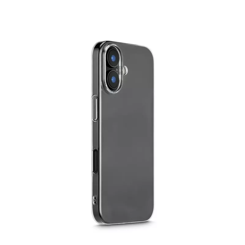 Hama Slim Protect puhelinkotelo Apple iPhone 17:lle, läpinäkyvä