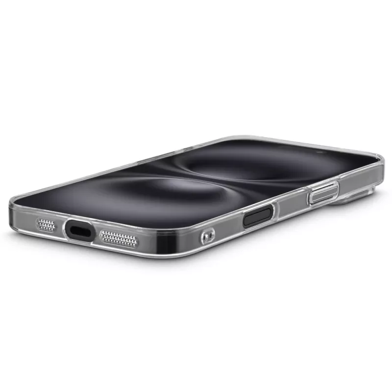 Hama Slim Protect puhelinkotelo Apple iPhone 17:lle, läpinäkyvä