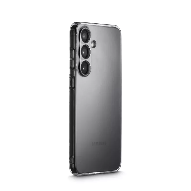 Hama ohut Protect -puhelinkotelo läpinäkyvä Samsung Galaxy S25 FE 6,7