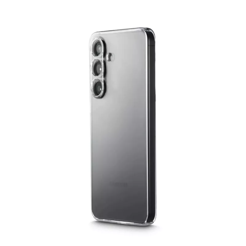 Hama ohut Protect -puhelinkotelo läpinäkyvä Samsung Galaxy S25 FE 6,7