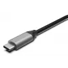 Hama 00200147 USB-keskitin USB Type-C 10000 Mbit/s harmaa