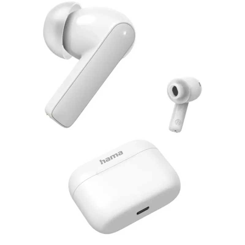 Hama Passion Clear II Headset True Wireless Stereo (TWS) in-ear puhelut/musiikki Bluetooth valkoinen