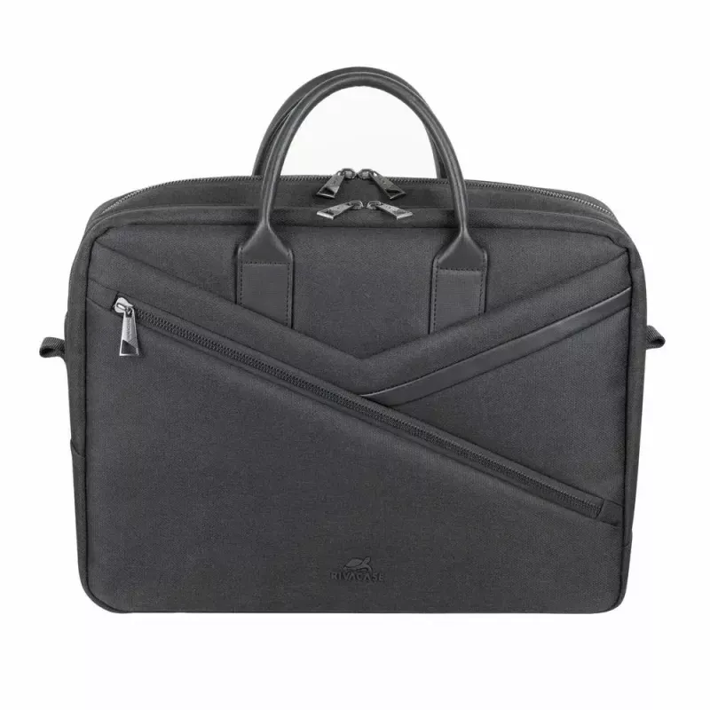 Rivacase 8134 Clark -kannettavan tietokoneen laukku 39,6 cm (15,6 tuumaa), musta