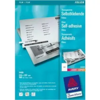 Tulostuskalvo 100 arkkia AVERY 3480