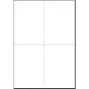 Sigel LP711 postikorttipaperi A6 (105 x 148 mm), 185 g/m2, 80 korttia, valkoinen