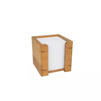 WEDO 61 707 bambu-muistilaatikko 900 arkilla, 90 x 90 mm
