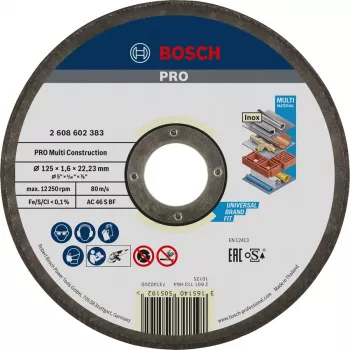 Bosch 2 608 602 383 kulmahiomakoneen lisävaruste katkaisulaikka