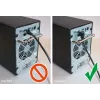 Verkko-patch-kaapeli Goobay CAT5e, 2x 90° kulma RJ-45, U/UTP, 5 m, musta