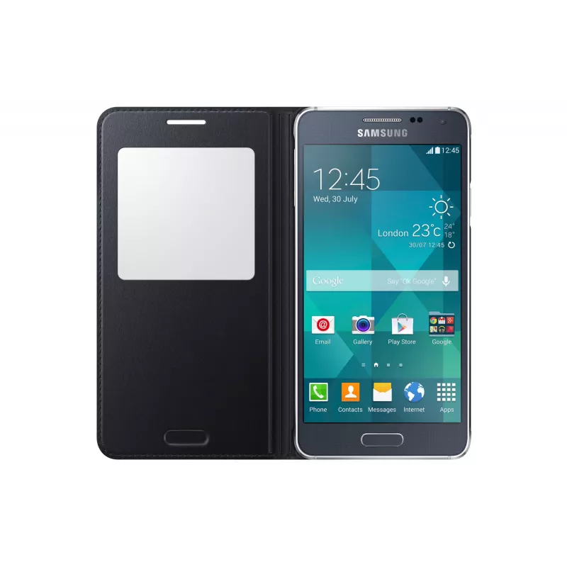 Samsung EF-CG850B puhelinkotelo flip-kotelo hopea