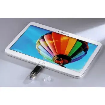 Hama Laeta Twin USB-muistitikku, USB 3.0, 128 GB, 40 MB/s, musta