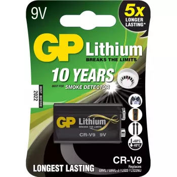Kertakäyttöparisto GP Batteries CR-V9 9V litium
