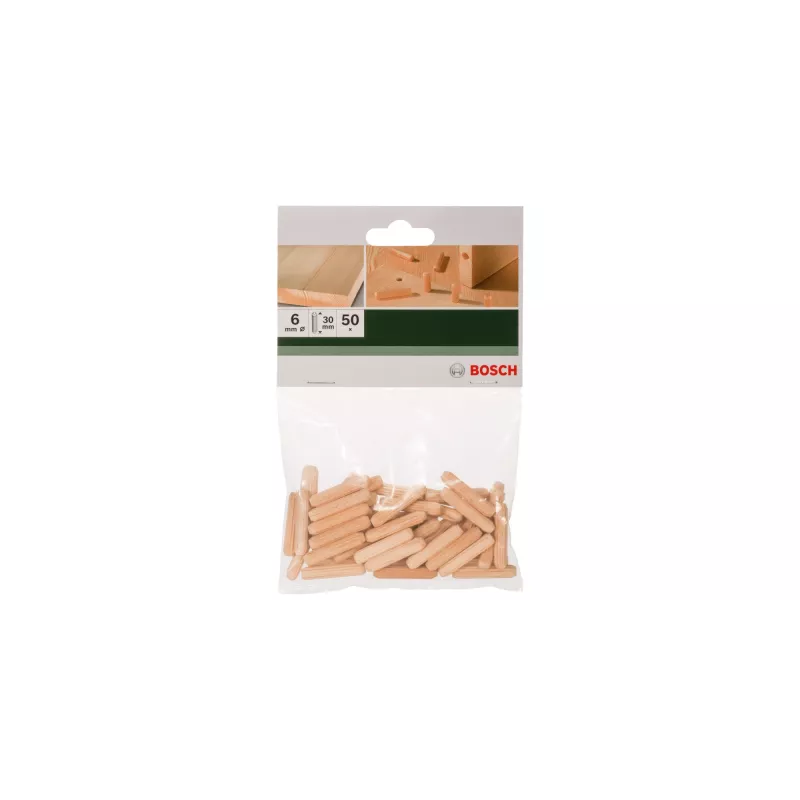 Bosch 2 609 255 309 tulppa 50 kpl puu pyöreä
