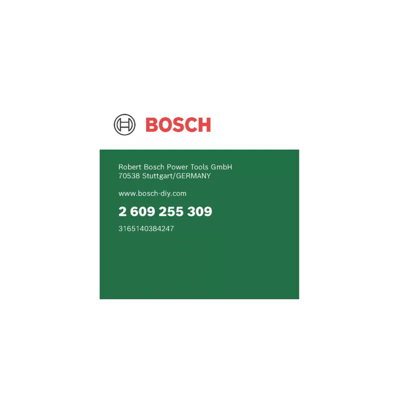 Bosch 2 609 255 309 tulppa 50 kpl puu pyöreä