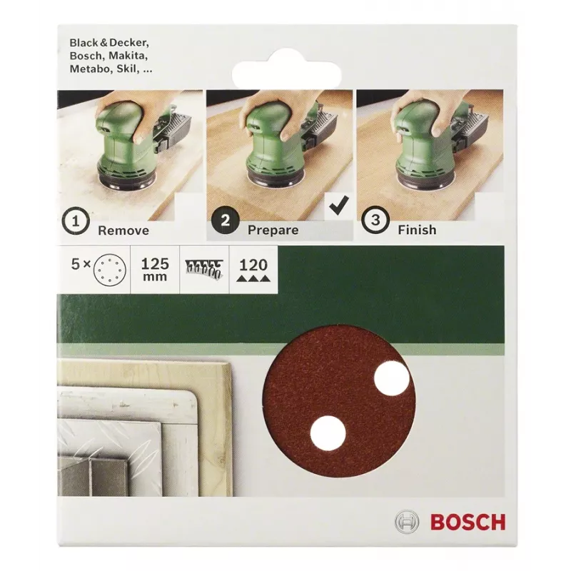 Bosch 2609256A32 5 kpl hiomapaperi