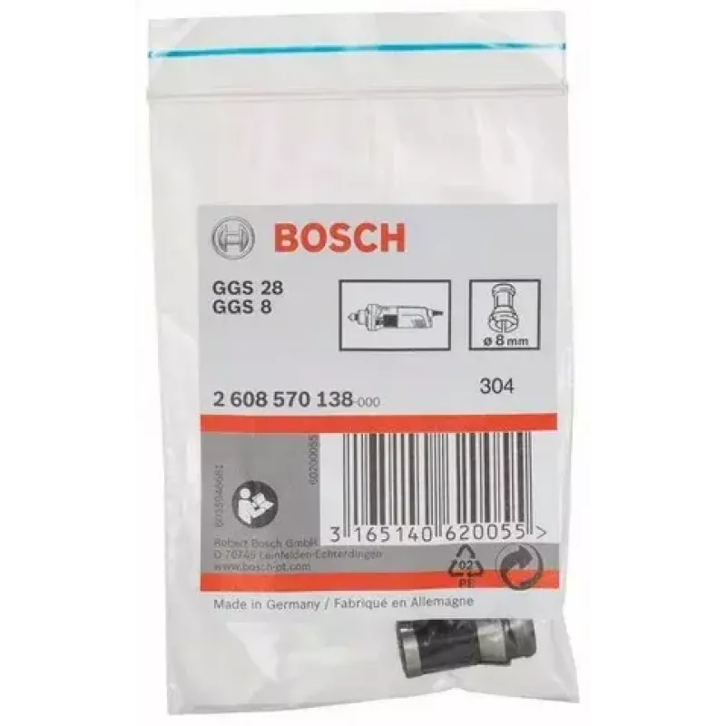 Bosch 2608570138 jousipuristin, 8 mm, GGS 28 CE:lle