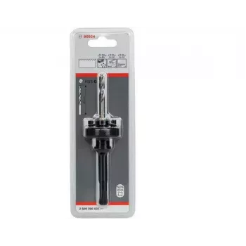Reikäsaha-adapteri Bosch 2609390036 SDS-plus-varsi musta HSS-G