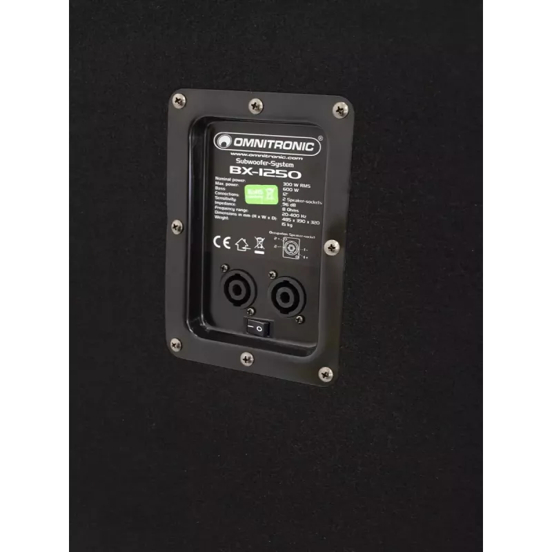 Aktiivisubwoofer Omnitronic BX-1250