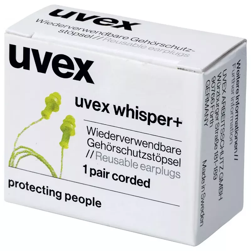 Uudelleenkäytettävä korvatulppa Uvex 2111212