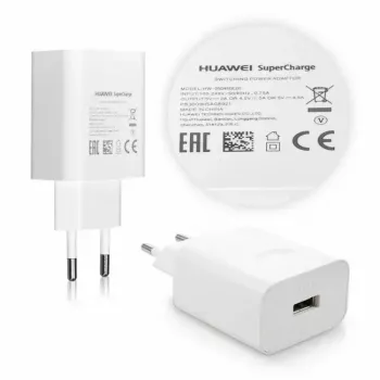 USB-C-laturi HUAWEI HW-050450E00 QuickCharge 5A valkoinen — USB-C-verkkolaite